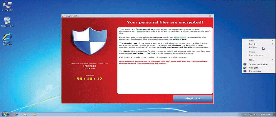 CryptoLocker e CTB-Locker: rimuoverli e recuperare i file