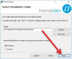 PatchCleaner installazione